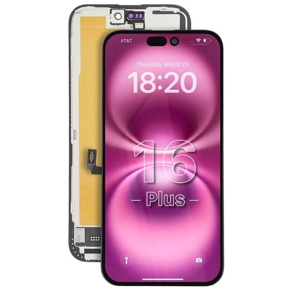 iPhone 16 Plus LCD Display Touchscreen (REPART Soft OLED)