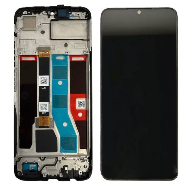 Realme Note 50 LCD displej dotykové sklo (vrátane rámčeka)