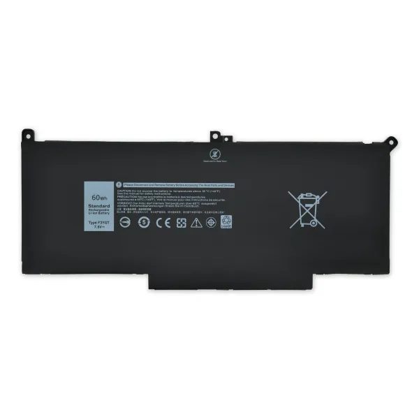 F3YGT Battery for Dell Latitude 7280, 7290, 7380, 7390, 7480 and 7490