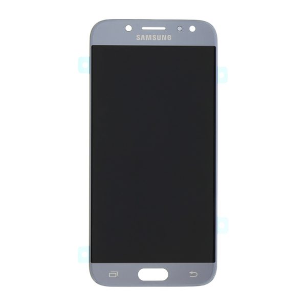 Samsung Galaxy J7 2017 LCD displej dotykové sklo stříbrné J730F