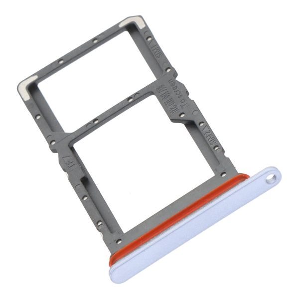 Honor 70 Lite šuplík na SIM kartu SD paměťovou dualní Stříbrný