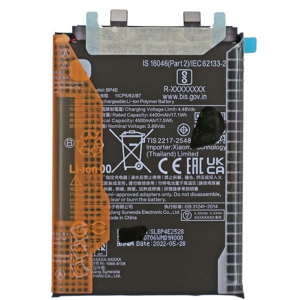 Baterie BP4E pro Xiaomi 13 Lite originální (Service Pack)
