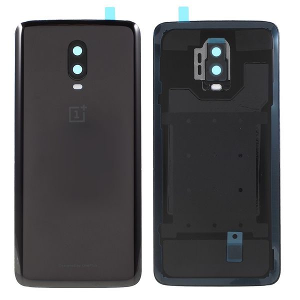 OnePlus 6T zadní kryt baterie vč. sklíčka fotoaparátu matte black