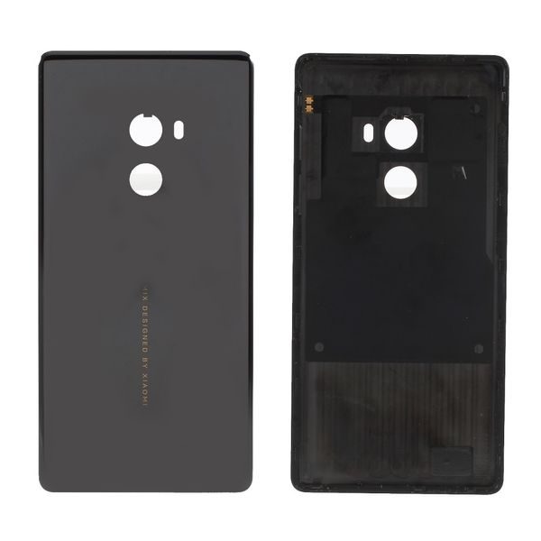 Xiaomi Mi Mix 2 battery cover housing glass Black (Service Pack)