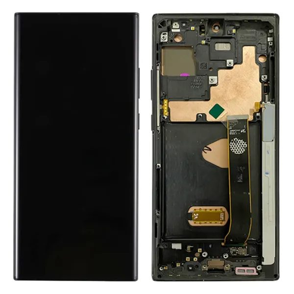 Samsung Galaxy Note 20 Ultra LCD displej zánovní komplet originál včetně rámečku černý N986 (SWAP)