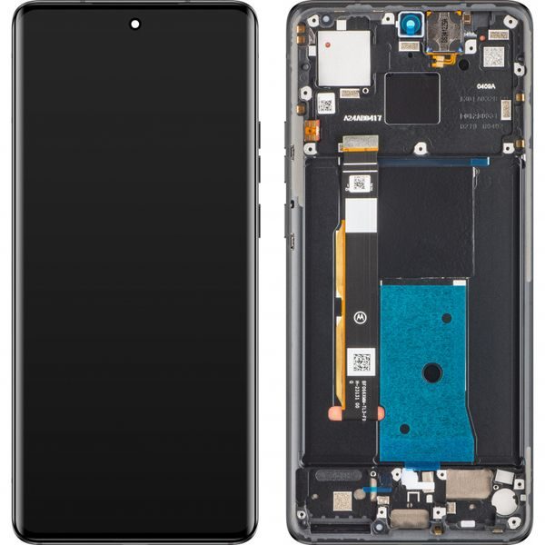 Motorola Edge 40 LCD Display Touch Glass (Service Pack) Eclipse Black