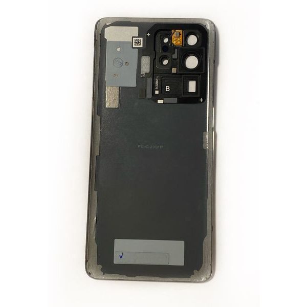 Samsung Galaxy S20 Ultra zadní kryt šedý G988 originální včetně krytky fotoaparátu (použitý)