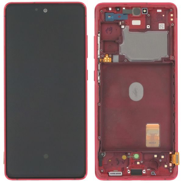 Samsung Galaxy S20 FE G780/G781 Amoled LCD displej dotykové sklo Cloud Red (Service Pack)