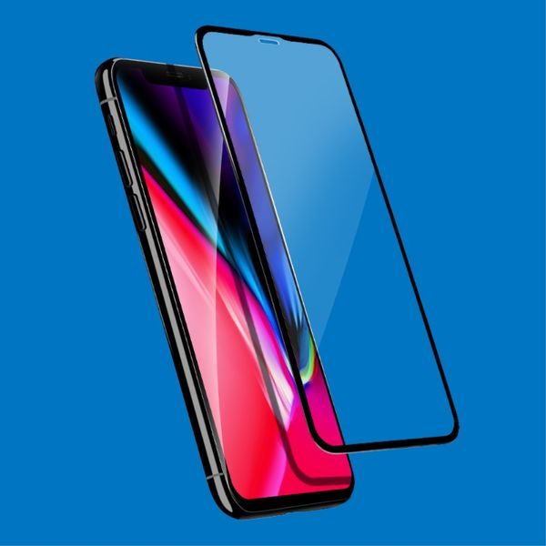 Apple iPhone X / XS Ochranné tvrzené sklo 5D černé