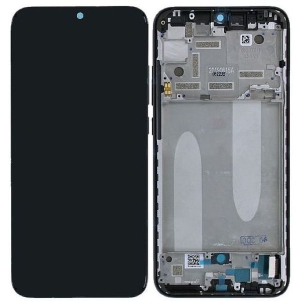 Xiaomi Mi A3 LCD displej dotykové sklo včetně rámečku (Service Pack) black