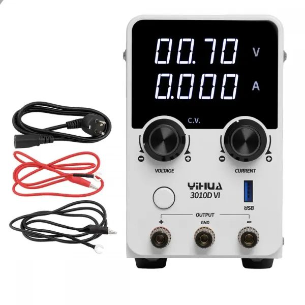Yihua 3010D-VI laboratórny napájací zdroj 0–30 V 0–10 A 365 W