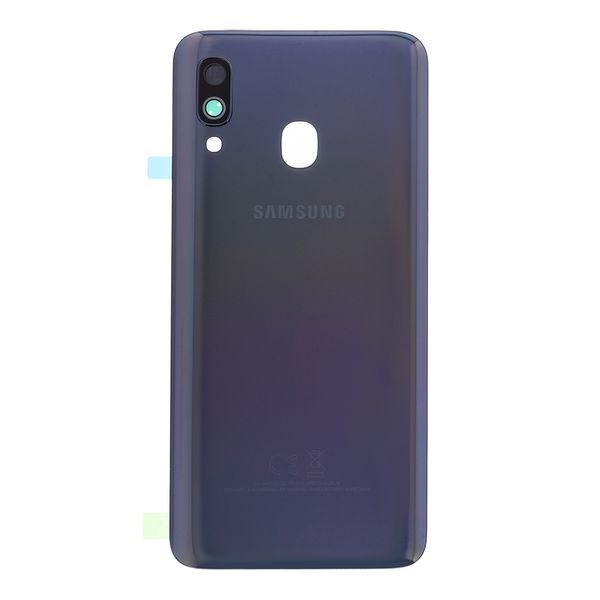 Samsung Galaxy A40 Black Battery Cover A405