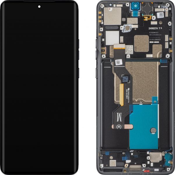 Motorola Edge 50 Pro LCD displej dotykové sklo originální (Service Pack) Black Beauty