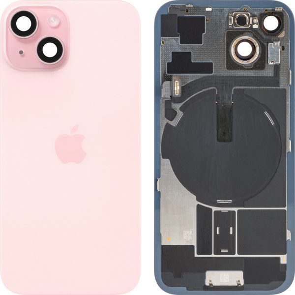 Zadní kryt baterie iPhone 15 (originální PULL) růžový