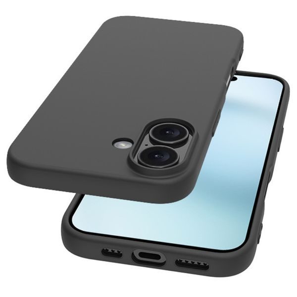 Pouzdro pro iPhone 16 – matné měkké TPU pouzdro odolné proti otiskům prstů