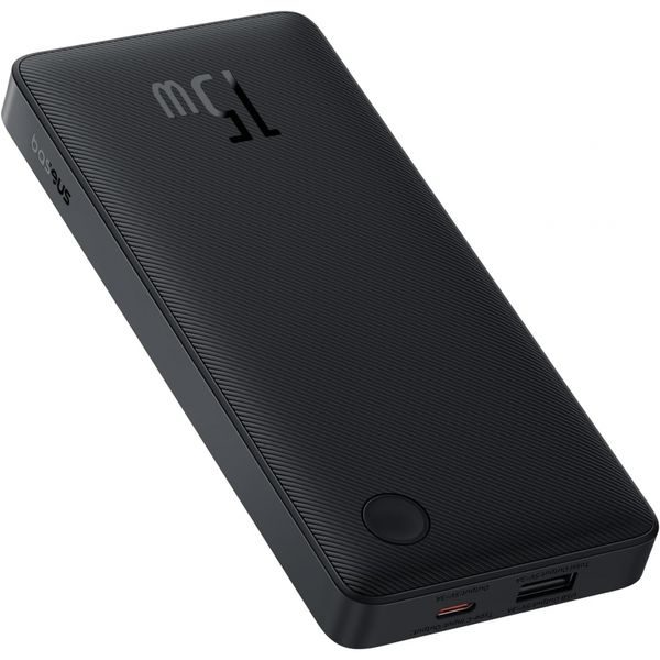 Baseus Airpow Lite Power Bank, 10000mAh, 15W