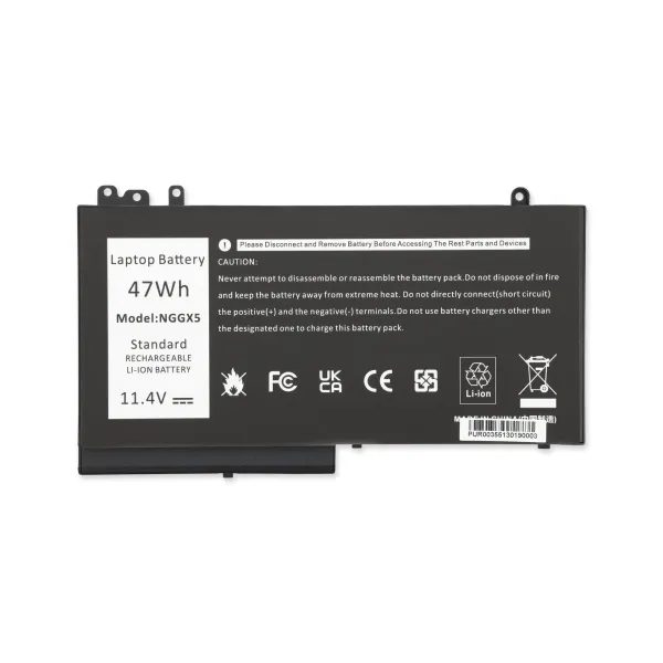 NGGX5 Battery for Dell Latitude E5270, E5470 and E5570 Laptops