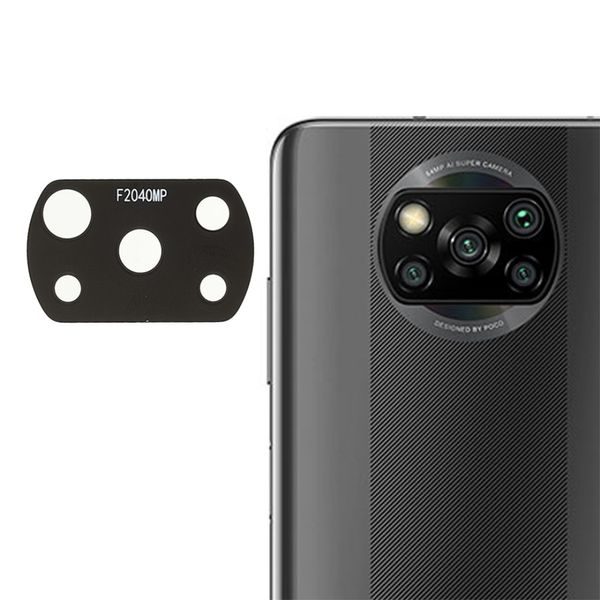 Xiaomi POCO X3 / X3 Pro krytka čočky fotoaparátu zadní skleněná