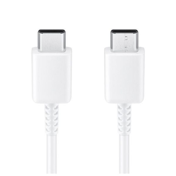 USB-C na USB-C kabel Samsung EP-DA705BWE 25W, 3A, 1m (bílý)