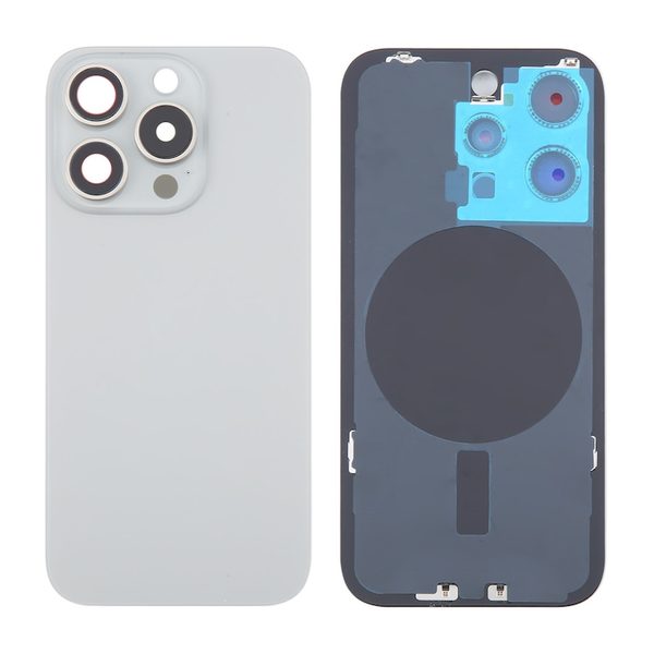 Back Battery Cover for iPhone 16 Pro Max (Natural Titanium)