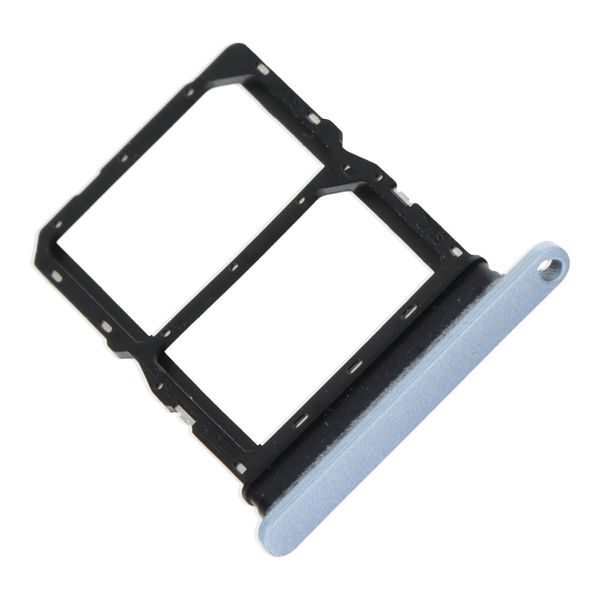 Honor X7a šuplík na DUAL SIM SD kartu stříbrný