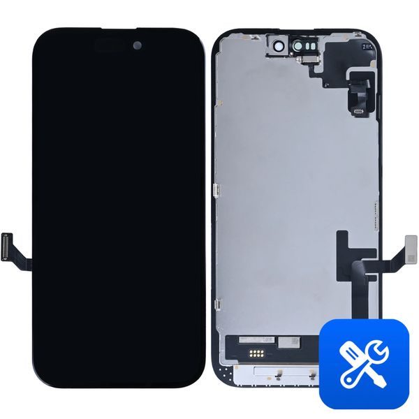 iPhone 15 LCD Display Touch Glass (Original Refurbished + Diagnostic)