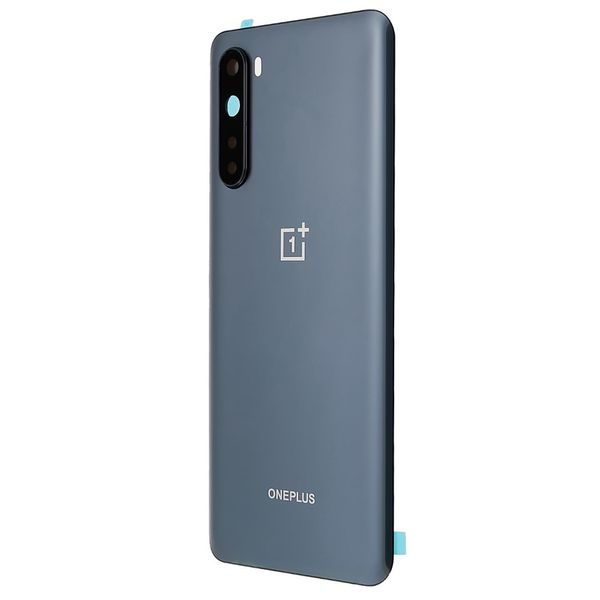 OnePlus Nord zadní kryt baterie včetně sklíčka kamery - šedý