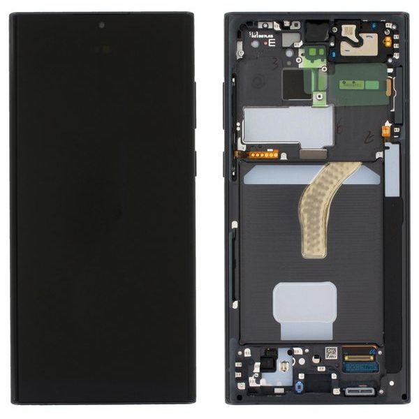 Samsung Galaxy S22 Ultra 5G LCD touch screen digitizer S908 (Service Pack) Black