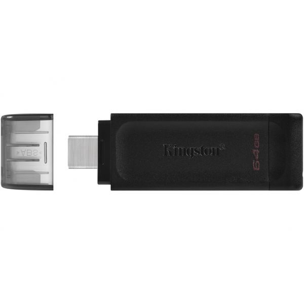 USB-C 3.2 Flash Disk Kingston DT70, 64Gb