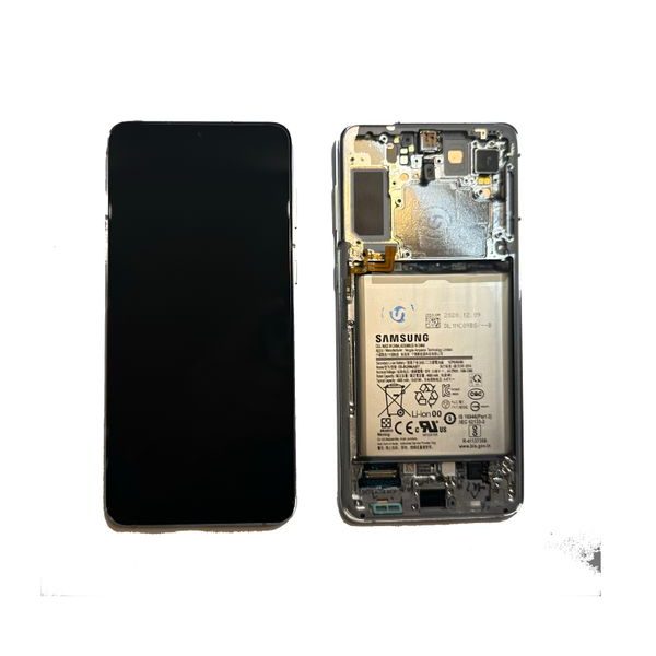 Samsung Galaxy S21+ LCD G996 Amoled displej Phantom Silver (včetně baterie)