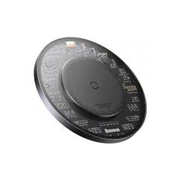 Bezdrátová nabíječka BASEUS Simple 2 15W Qi výkonná s rychlonabíjením černá