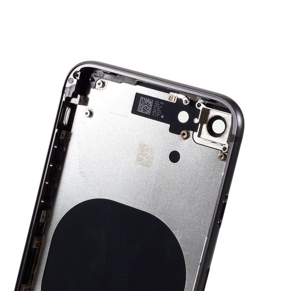 Apple iPhone SE 2. generace zadní kryt baterie včetně středového rámečku černý