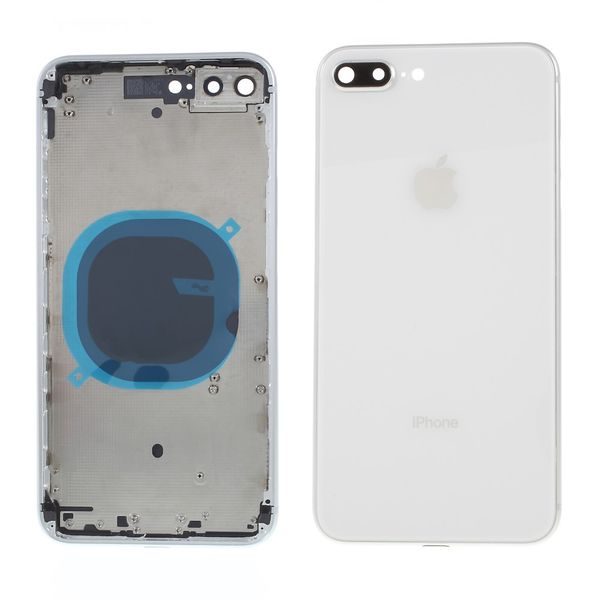Apple iPhone 8 Plus zadní kryt baterie včetně středového rámečku telefonu stříbrný silver