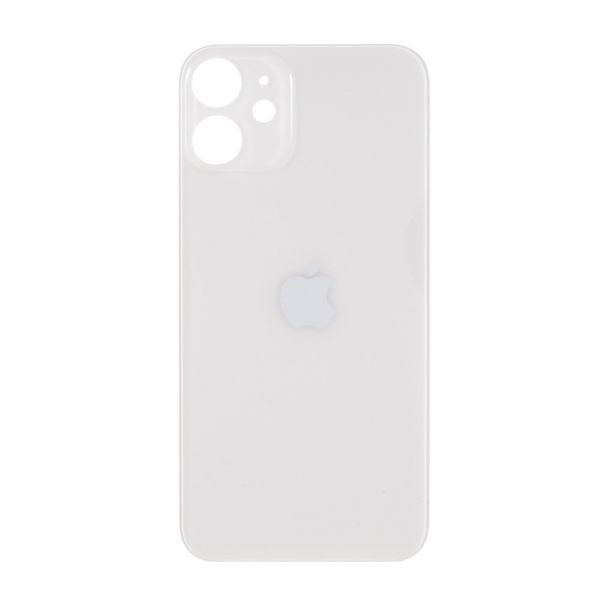 Zadní kryt baterie Apple iPhone 12 mini s větším otvorem na kameru bílý A2399