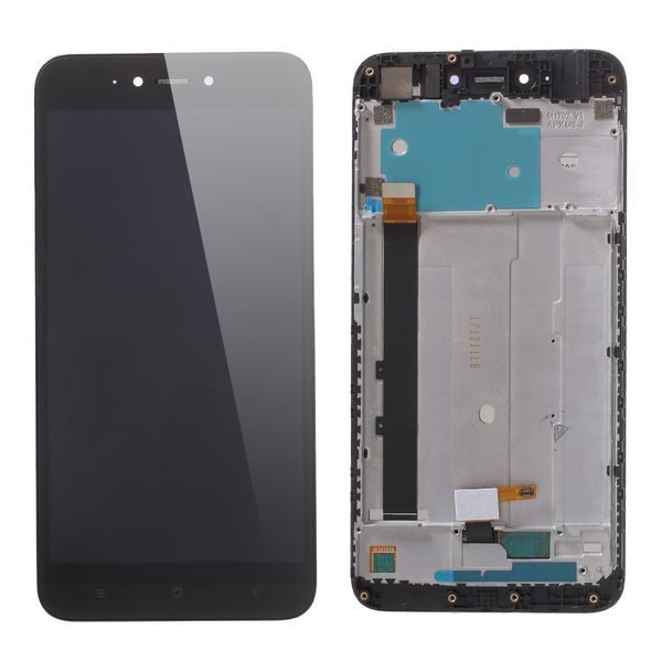 Xiaomi Redmi Note 5A LCD displej dotykové sklo černé včerně rámečku