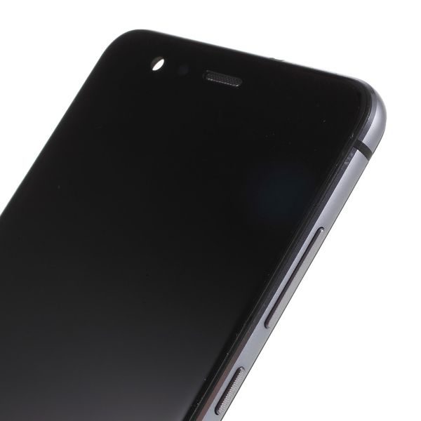 Huawei P10 Lite LCD displej dotykové sklo čierne vrátane rámčeku