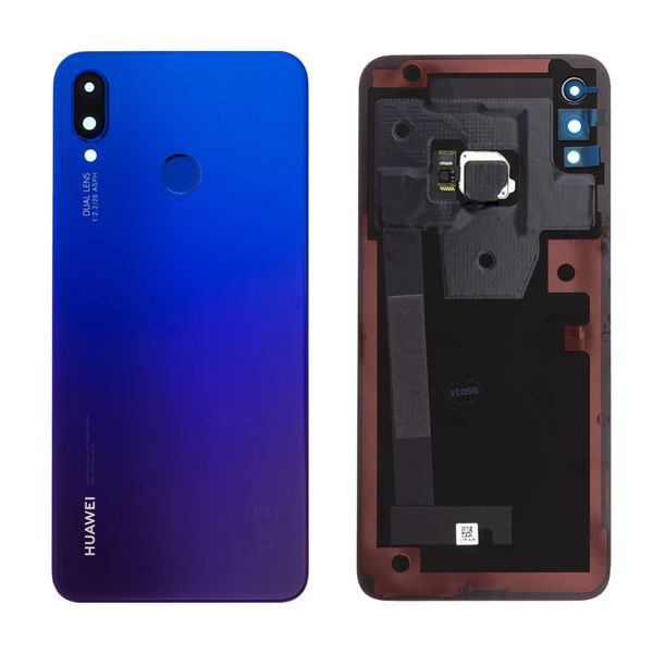 Huawei Nova 3i zadní kryt skleněný fialový Iris Purple (Service Pack)