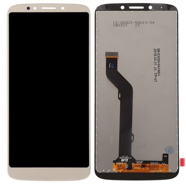 Motorola Moto E5 Plus LCD displej dotykové sklo zlaté xt1924-1