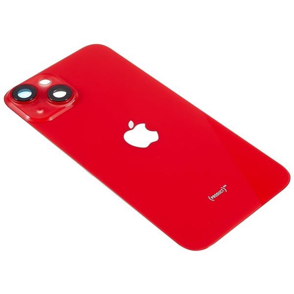 Zadní kryt baterie iPhone 14 včetně krytky kamery (červený)