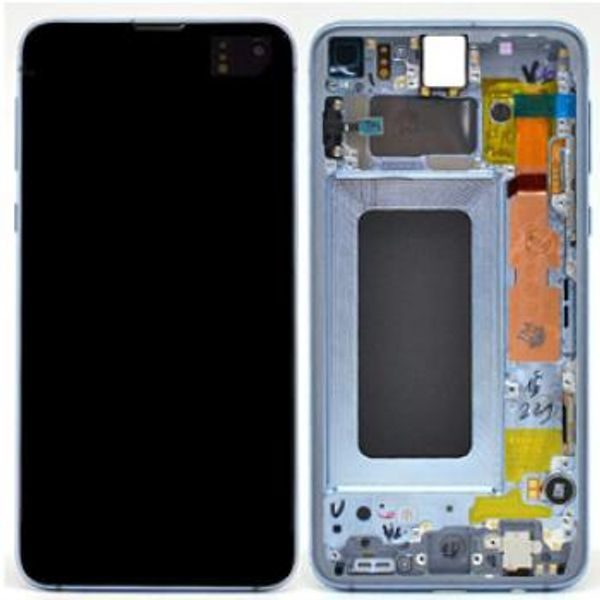 Samsung Galaxy S10e G970 LCD displej dotykové sklo originální (Service Pack) modré