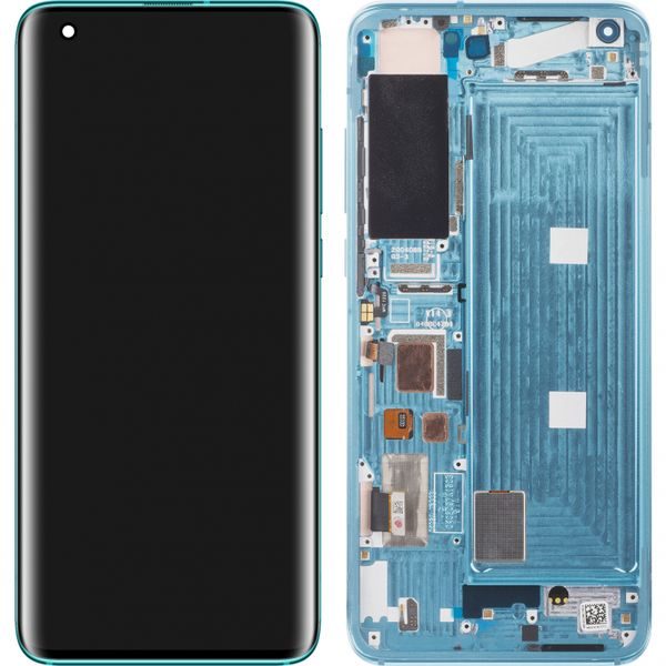 Xiaomi Mi 10 5G / 10 Pro 5G LCD displej dotykové sklo originální (Service Pack) Green - C Version