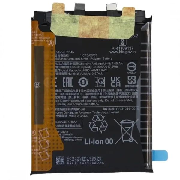 Batéria BP45 pre Xiaomi 12 Pro originálna (Service Pack)
