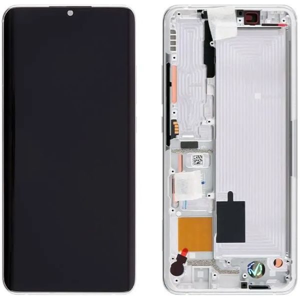 Xiaomi Mi Note 10 / Mi Note 10 PRO LCD touch screen digitizer with frame (Service Pack)