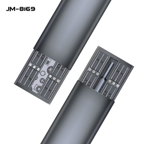 Eletrický šroubovák JAKEMY se 49 nástavci / bity sada