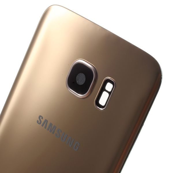 Samsung Galaxy S7 Edge zadní kryt zlatý baterie včetně krytu fotoaparátu G935F