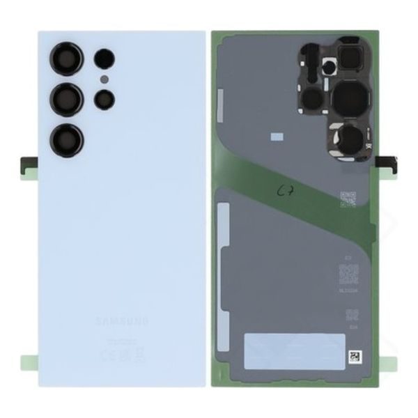 Samsung Galaxy S24 Ultra S928 Original Battery Back Cover (Service Pack) Titanium Blue
