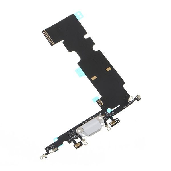 Apple iPhone 8 Plus dock charging connector mic antenna flex White