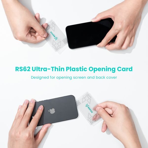 Plastové otevírací karty REFOX RS62 (20 ks)