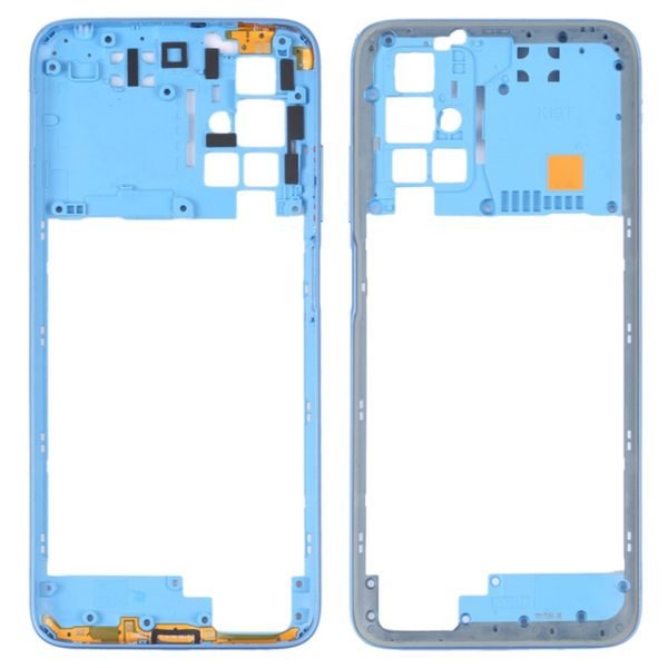 Xiaomi Redmi 10 Prime středový rámeček modrý K19B