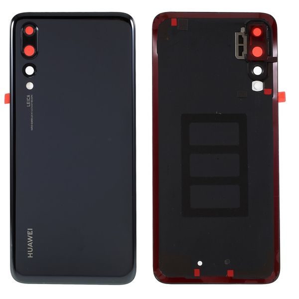 Huawei P20 PRO Black Battery Back Cover with Camera Lens Cover